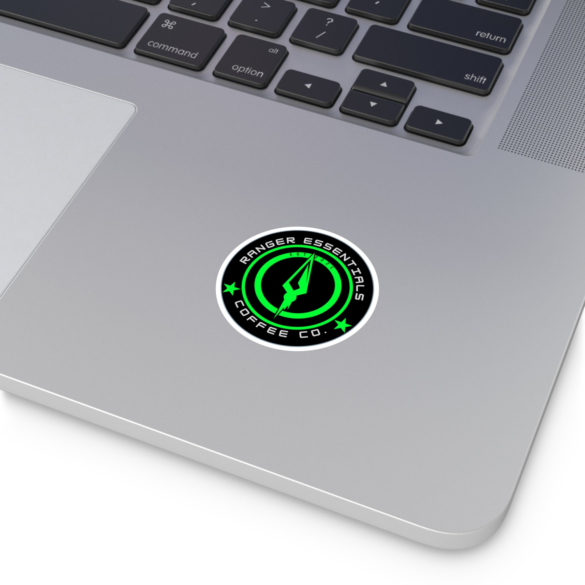 RECC Round Stickers, Indoor\Outdoor (Green Tip of the Speer Logo)