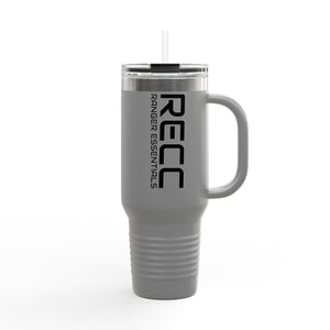 RECC Insulated Travel Mug, 40oz (Black Text)