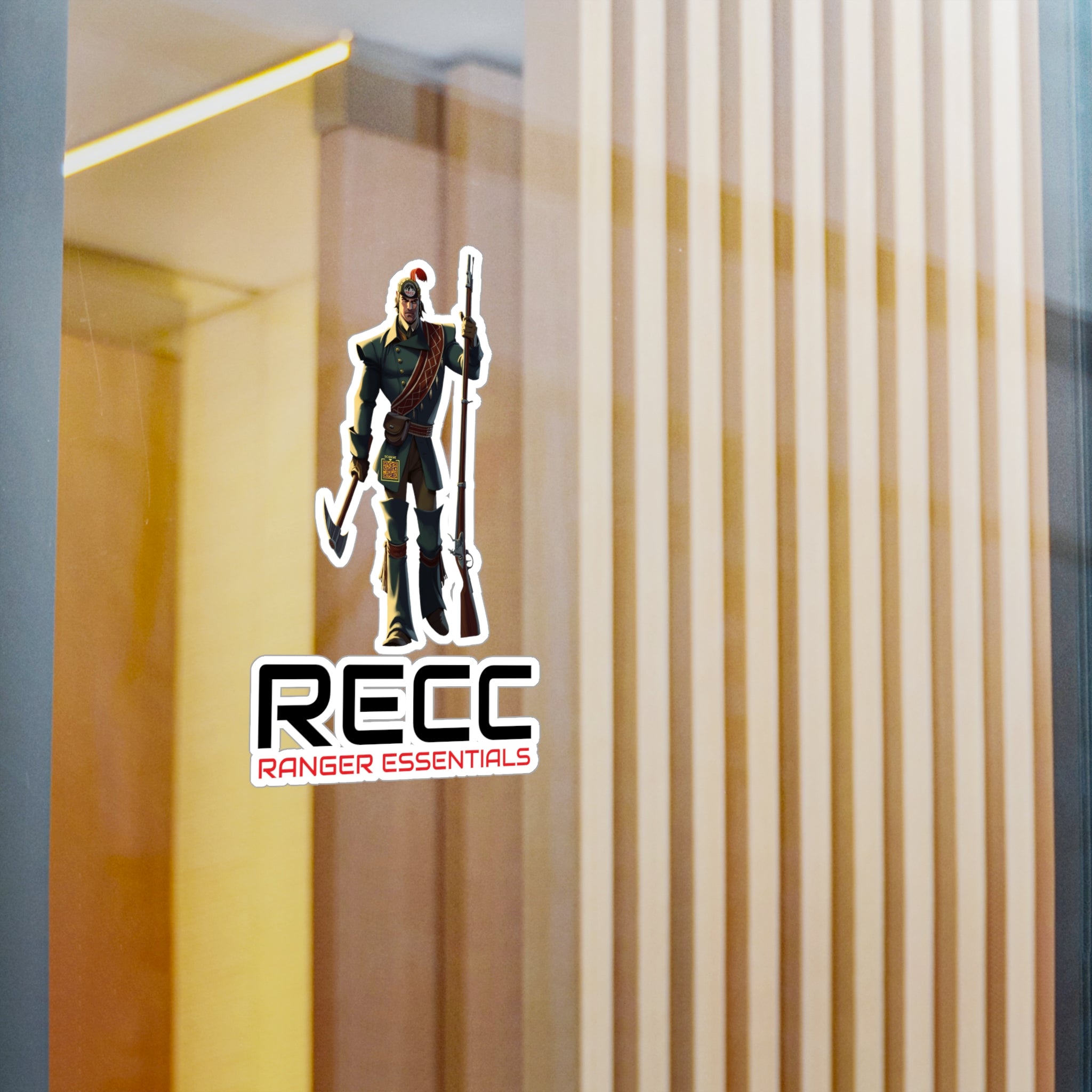 Robert Rogers RECC Kiss-Cut Vinyl Decal