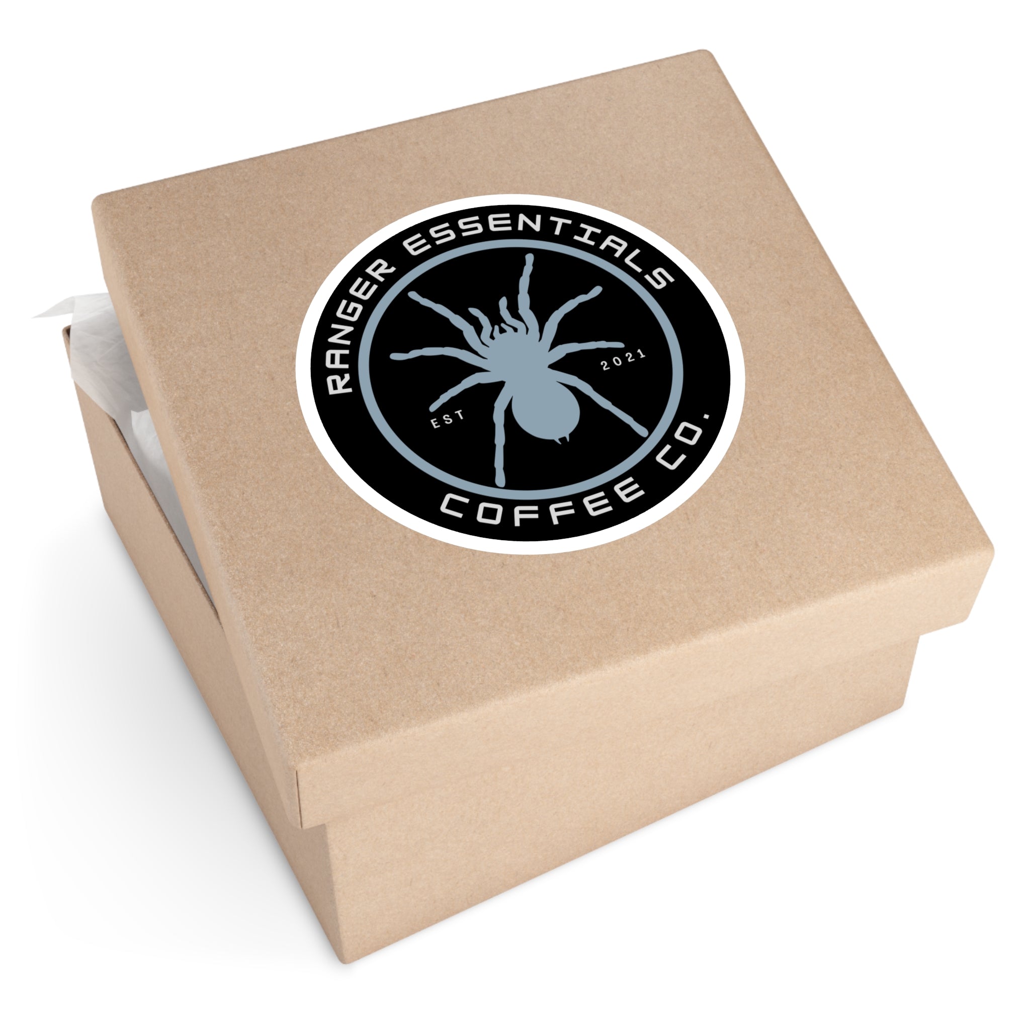 RECC Round Stickers, Indoor\Outdoor (Tarantula Logo)