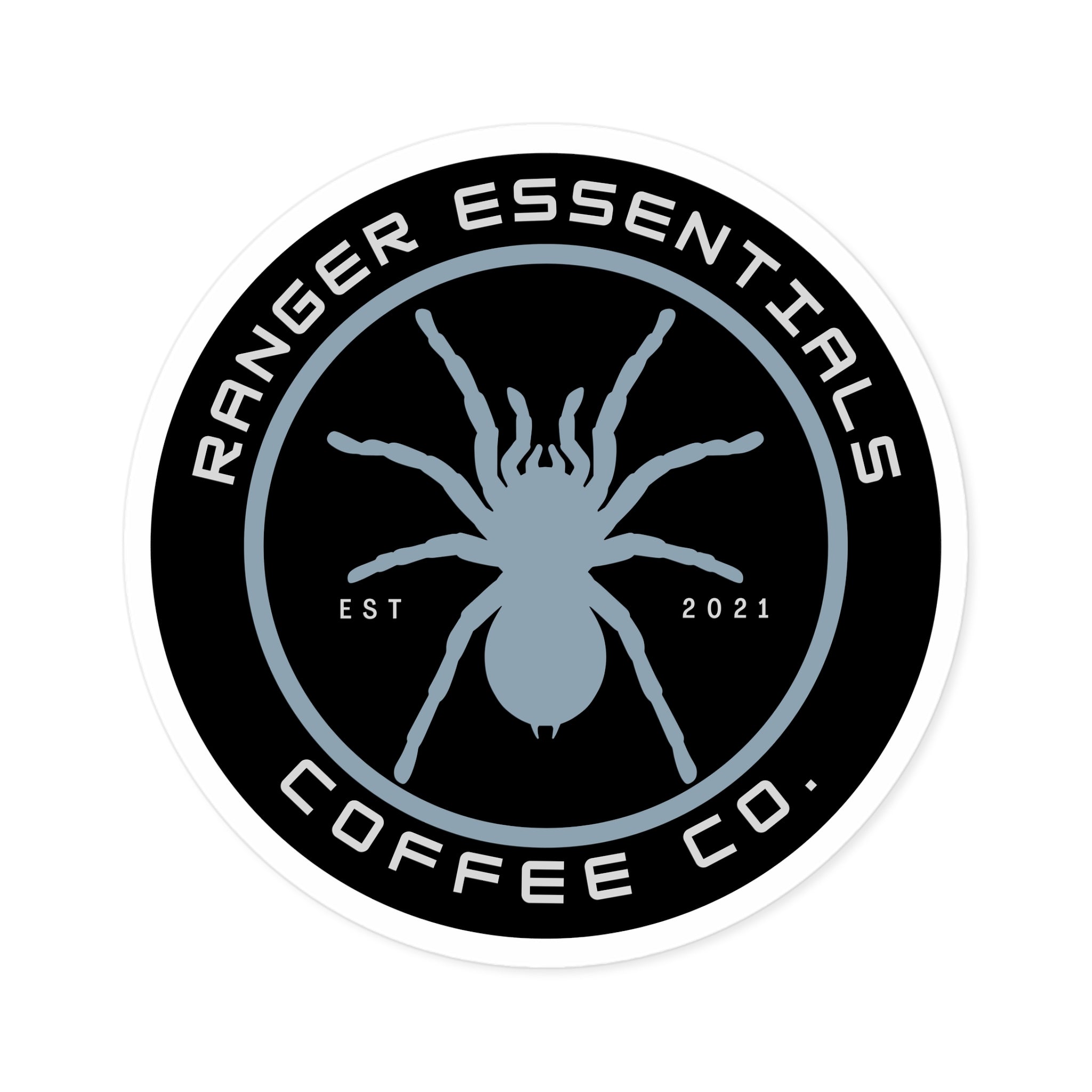 RECC Round Stickers, Indoor\Outdoor (Tarantula Logo)