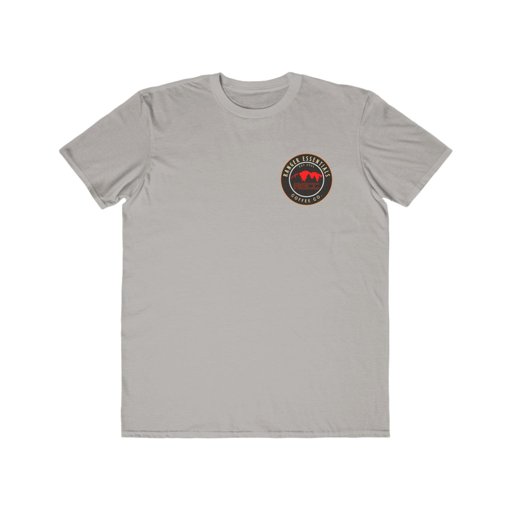 RECC Lightweight Fashion Tee Orange Mountain Logo