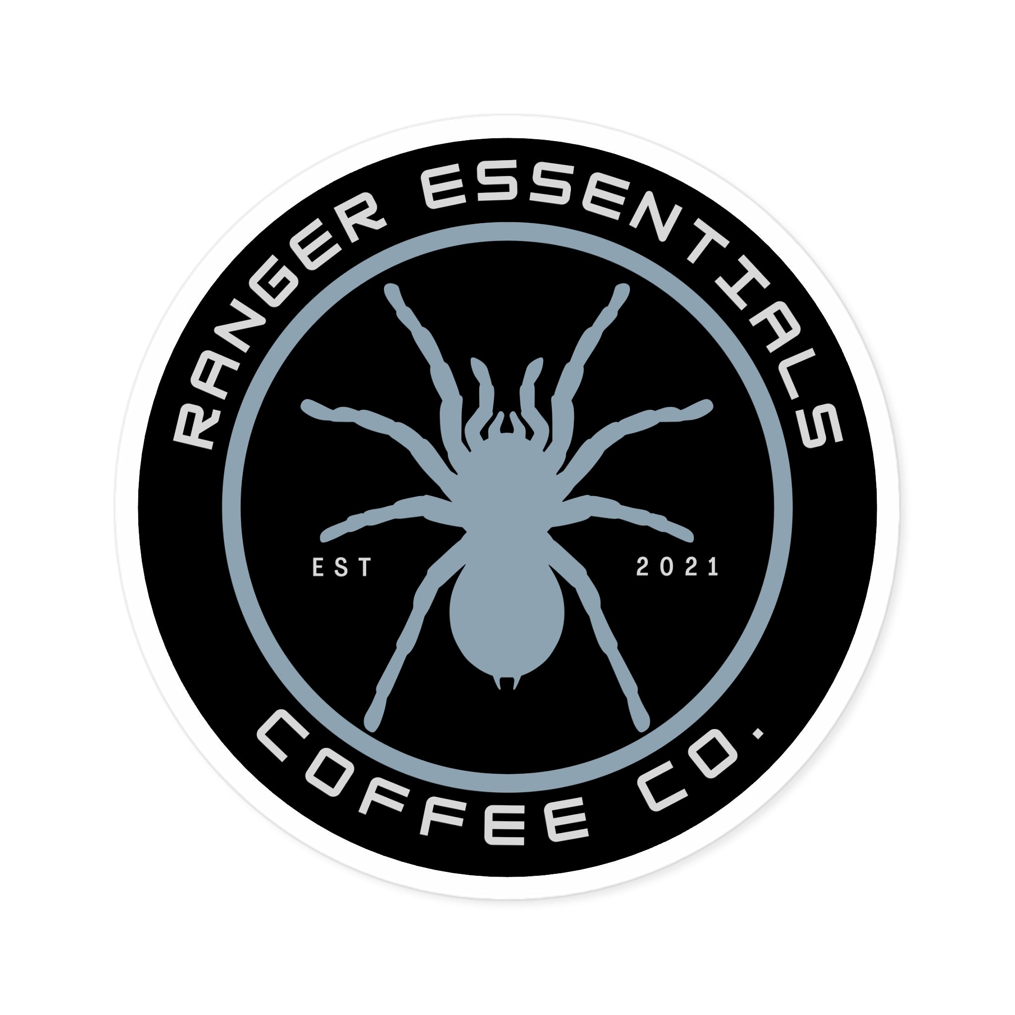 RECC Round Stickers, Indoor\Outdoor (Tarantula Logo)