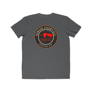 RECC Lightweight Fashion Tee Orange Mountain Logo