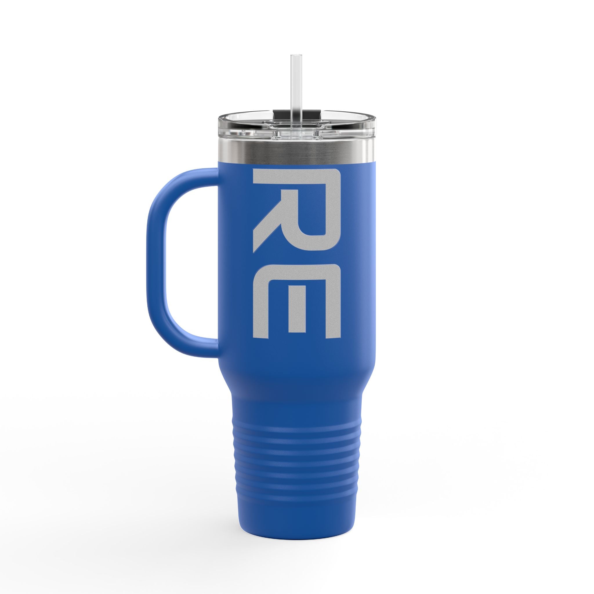 RECC Insulated Travel Mug, 40oz (Grey Text)