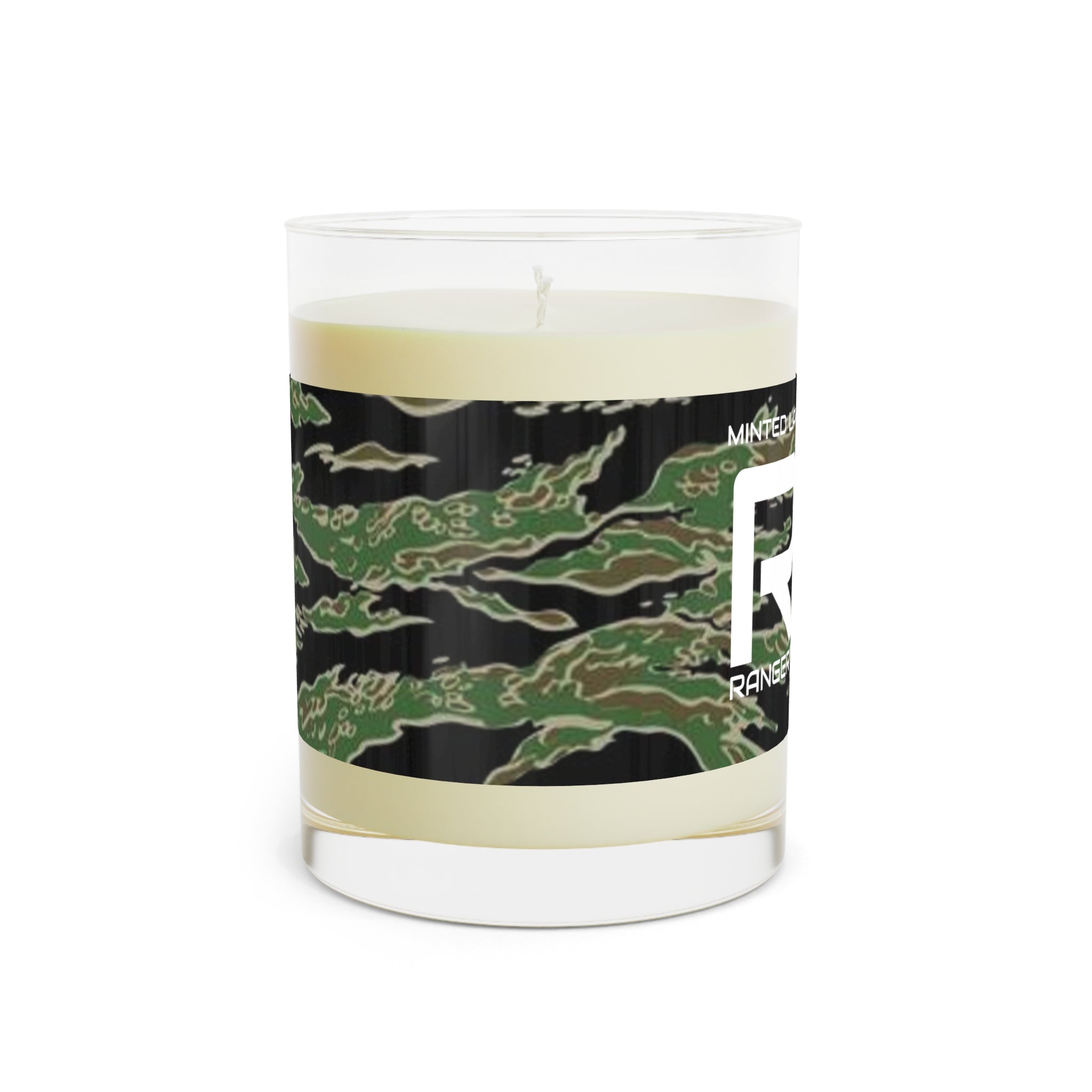 RECC Tiger Camo Scented Candle - Full Glass, 11oz