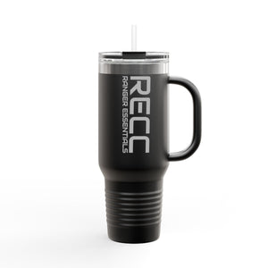 RECC Insulated Travel Mug, 40oz (Grey Text)