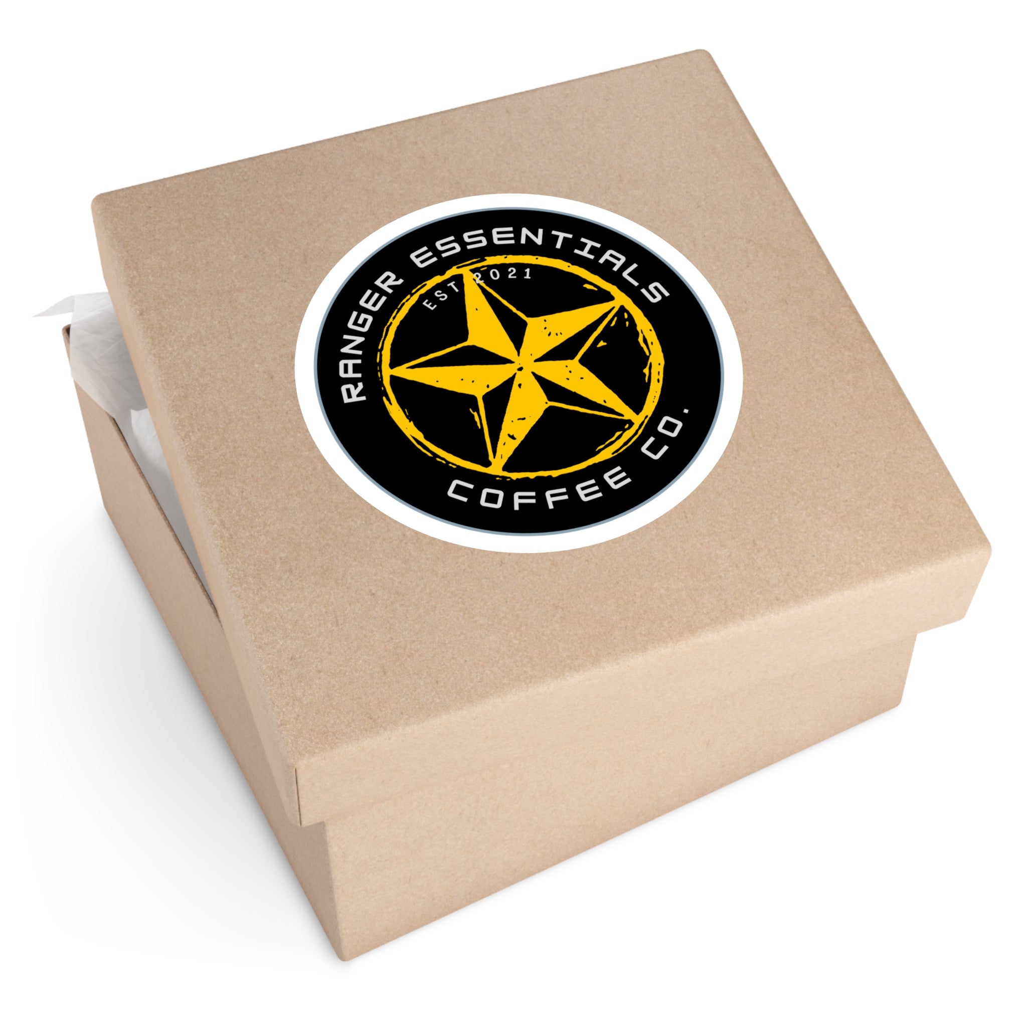 RECC Round Stickers, Indoor\Outdoor (Texas Star Logo)