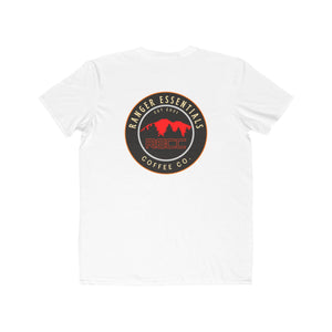 RECC Lightweight Fashion Tee Orange Mountain Logo