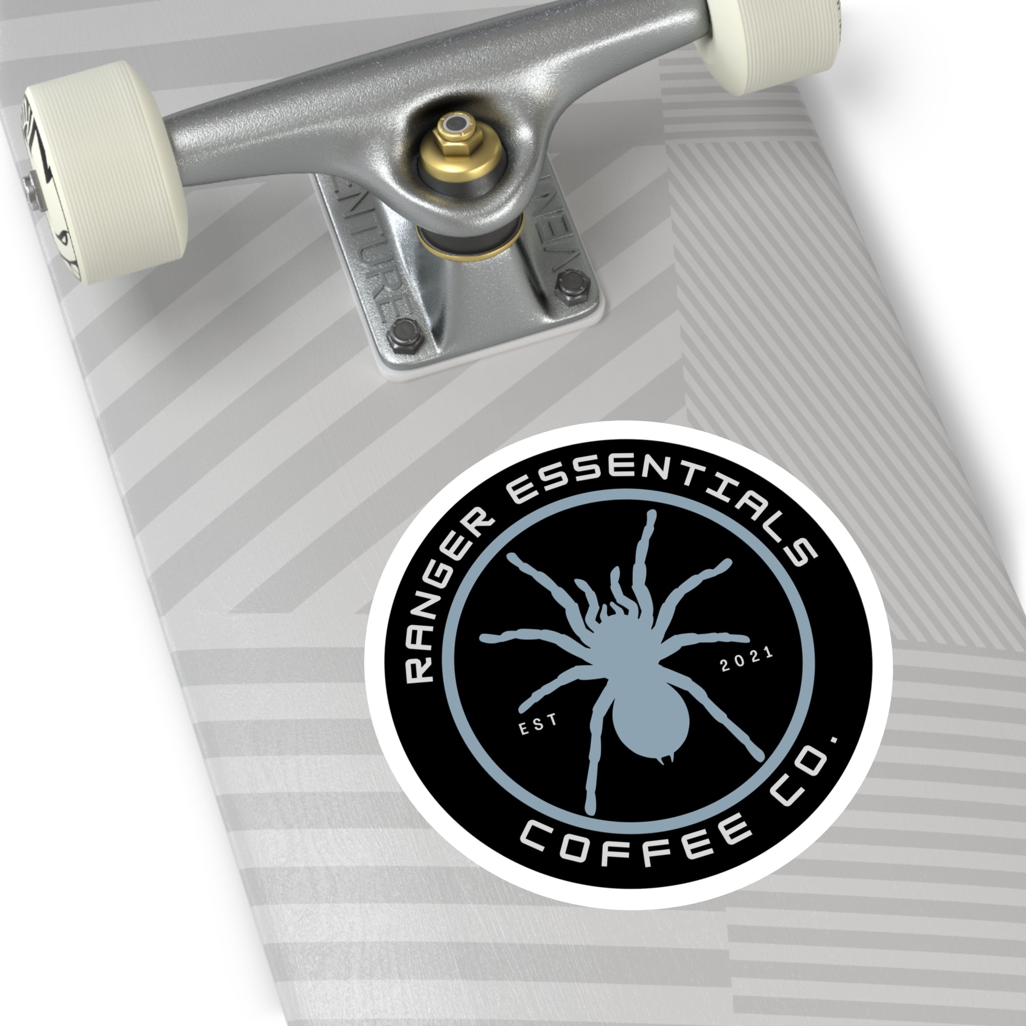 RECC Round Stickers, Indoor\Outdoor (Tarantula Logo)