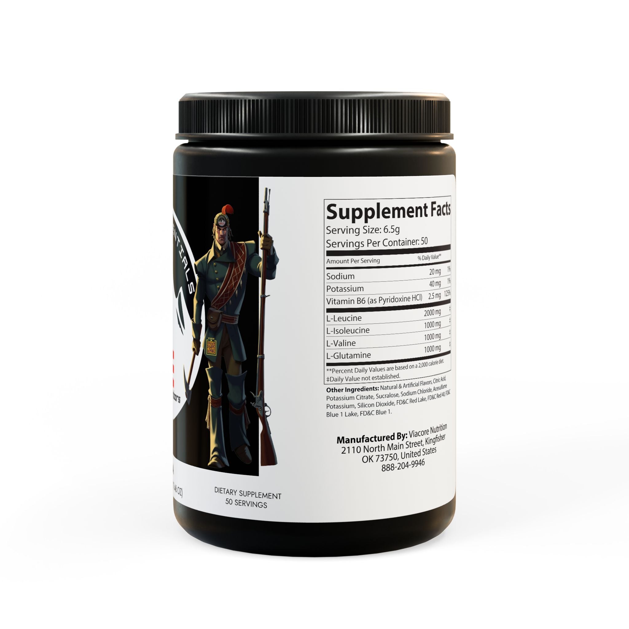 BCAA Supplement, Grape (325g, 11.46oz, 50 servings)