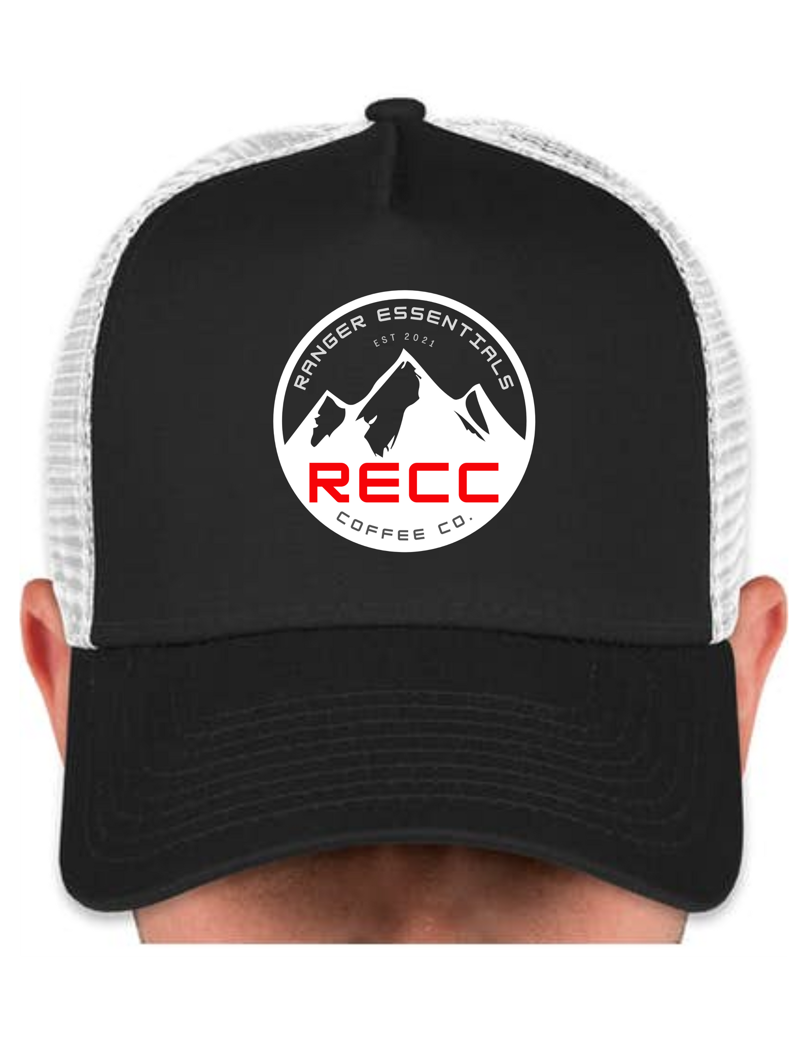RECC Trucker Cap w White Mountain Emblem
