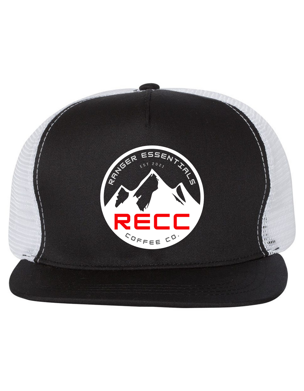 RECC Trucker Cap w White Mountain Emblem